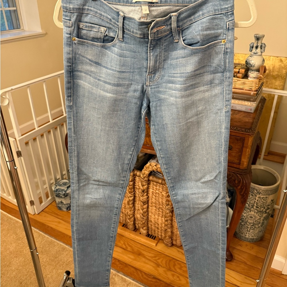 Frame Le Skinny Women's Light Blue Jeans